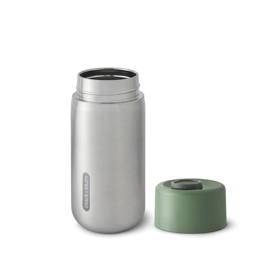 Black+Blum isolierter, auslaufsicherer Becher aus Edelstahl
