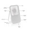 Aervina wiederaufladbarer Tischventilator aus RCS rec. ABS