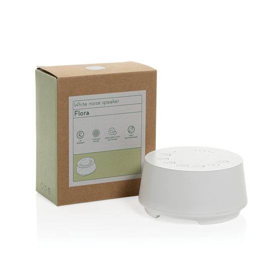 Flora RCS White-Noise-Lautsprecher aus recyceltem Kunststoff
