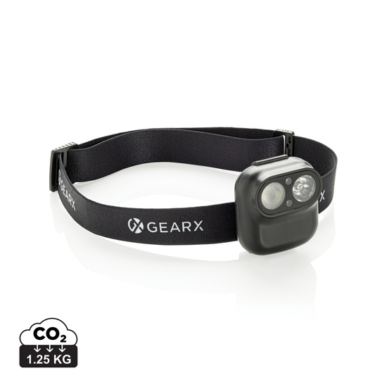 Gear X Stirnlampe mit Bewegungssensor aus RCS rec. ABS