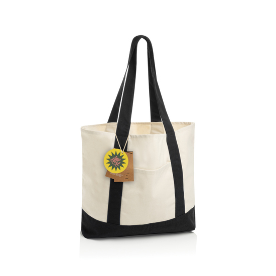 SHOP LOCAL AWARE™ Tasche aus recycelter Baumwolle, 350g/m²