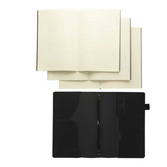 Daily Notes Binder 3-in-1 PU-Notizbuch zum Nachfüllen