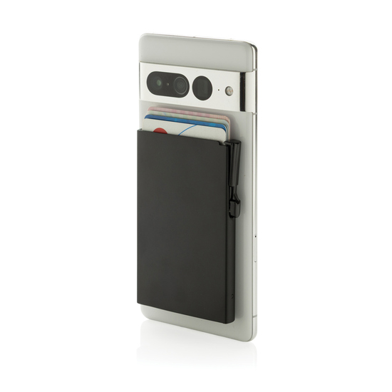 Magnetischer RFID-Kartenhalter aus Aluminium für Smartphones