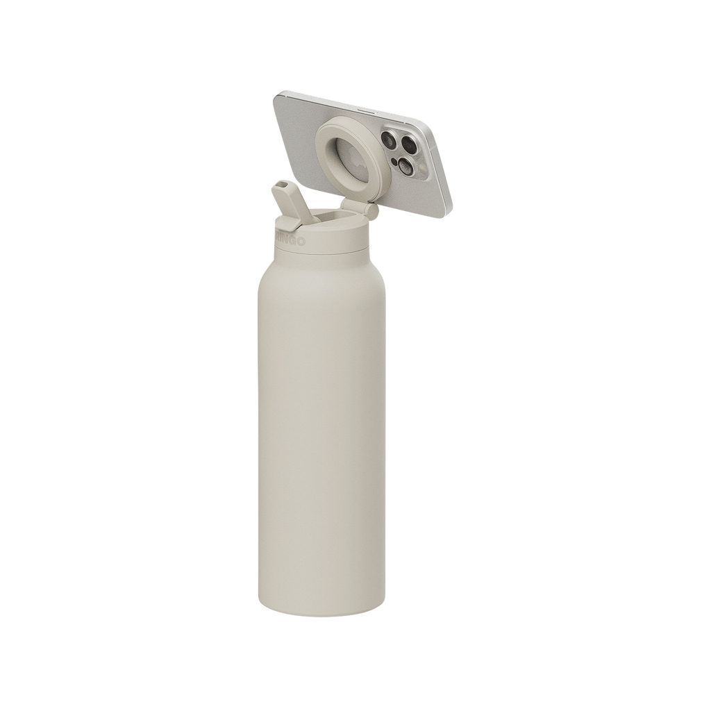 RINGO Pro MagSafe®-Trinkflasche mit magnetischem Ring