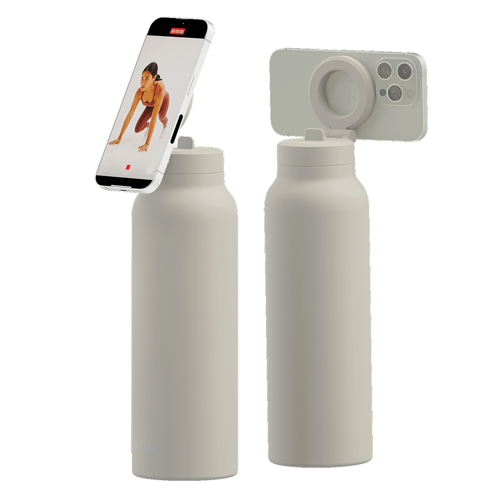 RINGO Pro MagSafe®-Trinkflasche mit magnetischem Ring