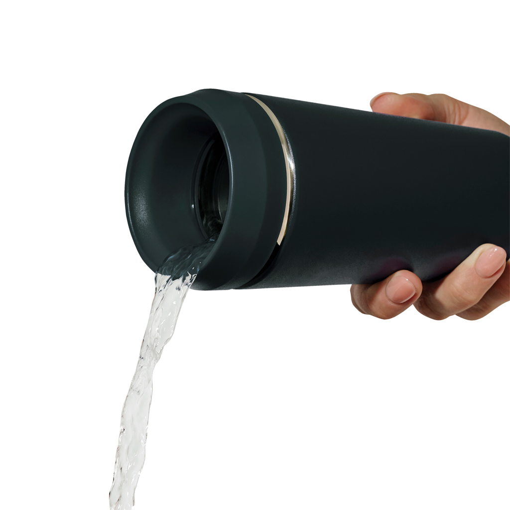 Topl-Trinkbecher aus rec. Stahl mit 360-Grad-Deckel 354ml