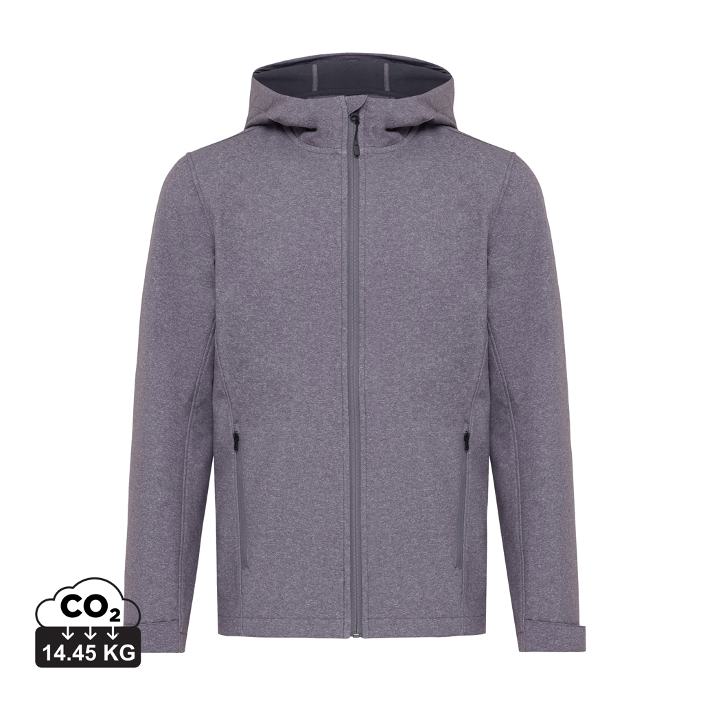 IQONIQ Makalu Herren Softshelljacke aus recyceltem Polyester