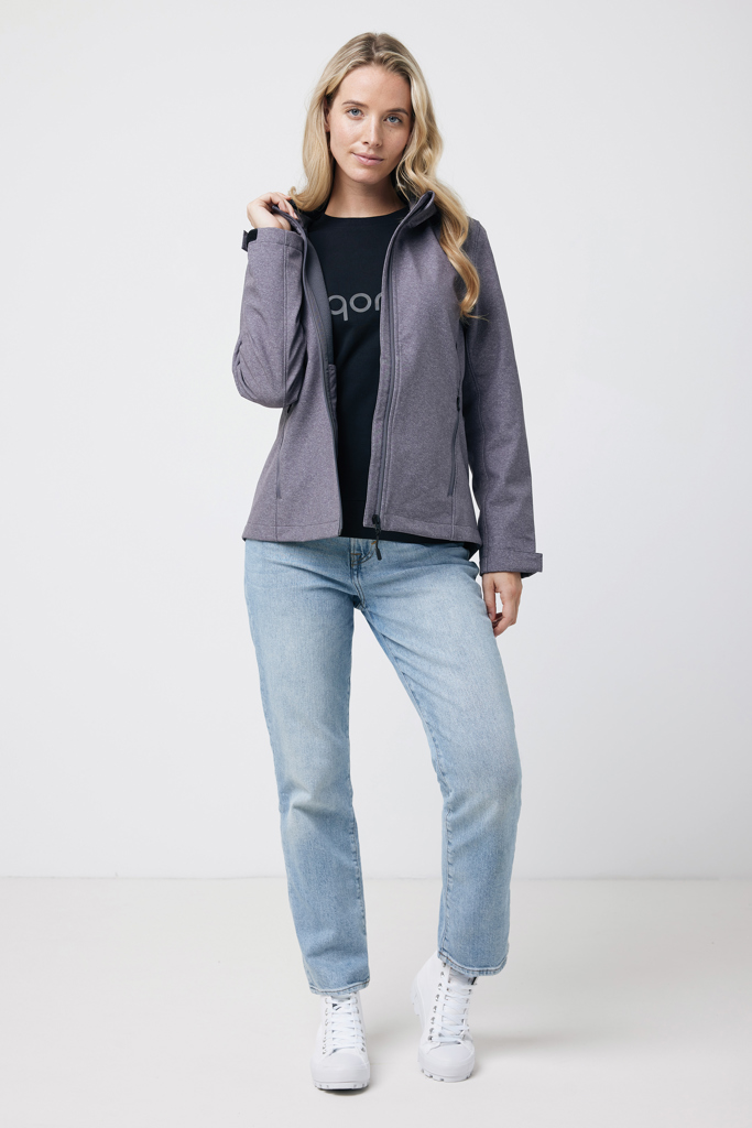 IQONIQ Makalu Damen Softshelljacke aus recyceltem Polyester