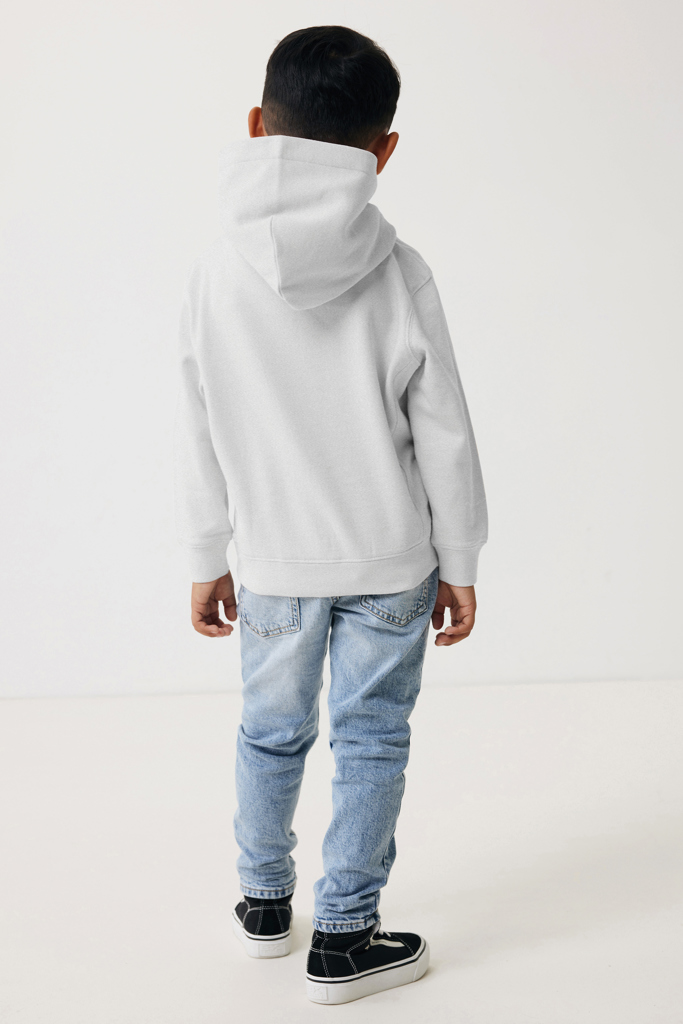 IQONIQ Yengo KidsHoodie mit Seitentaschen aus rec. Baumwolle