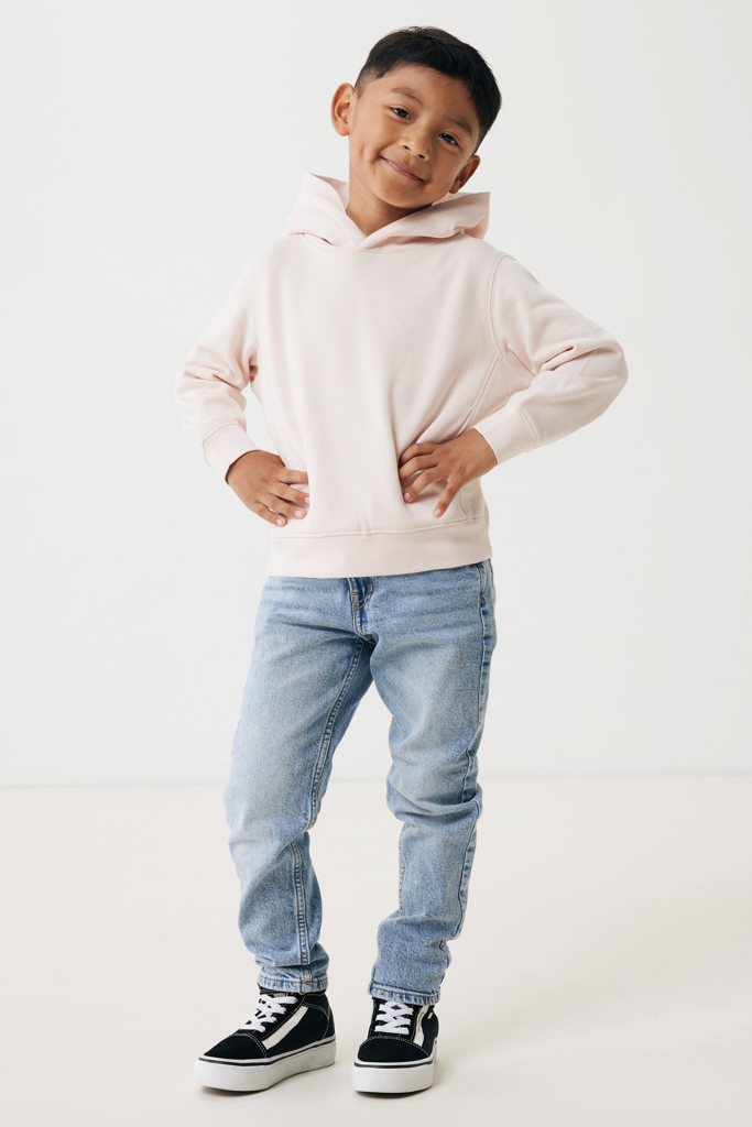 IQONIQ Yengo KidsHoodie mit Seitentaschen aus rec. Baumwolle