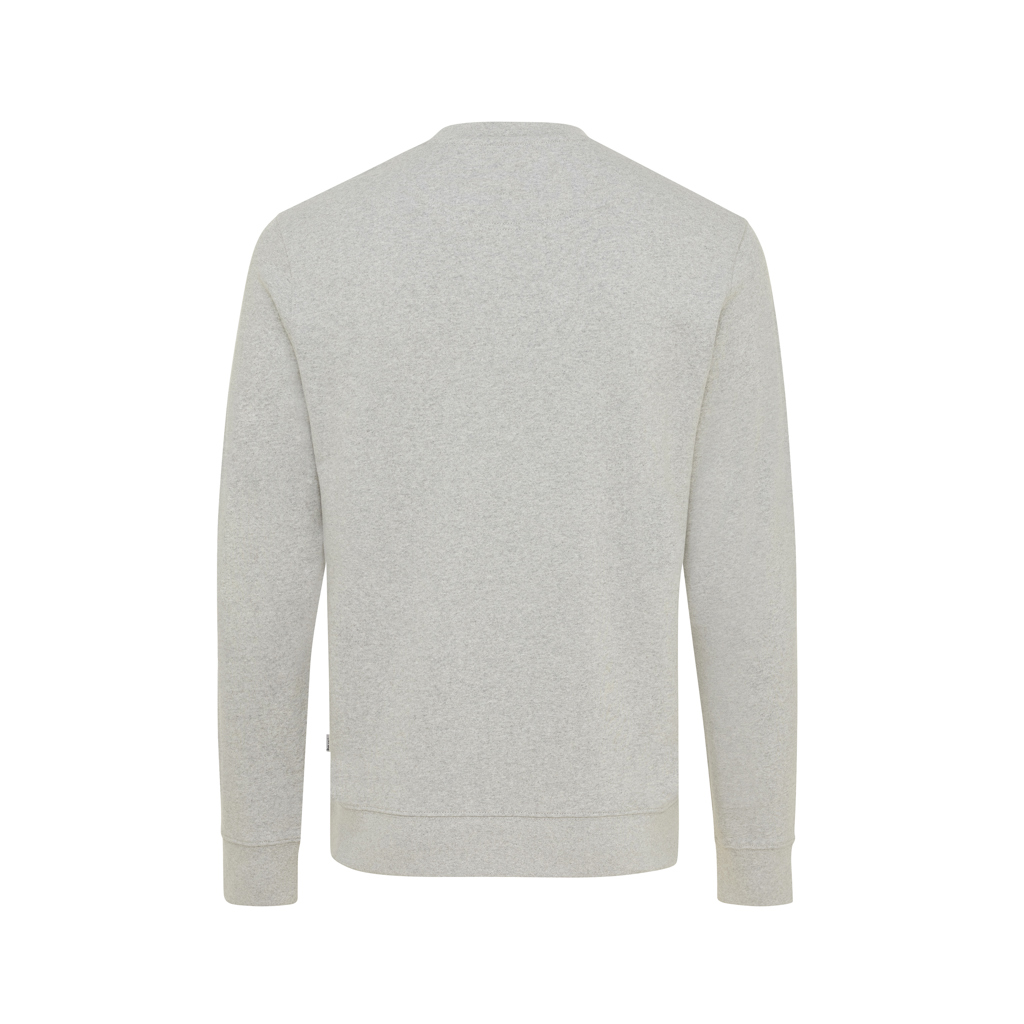 IQONIQ Denali ungefärbt. Rundhals-Sweater aus recycelter BW