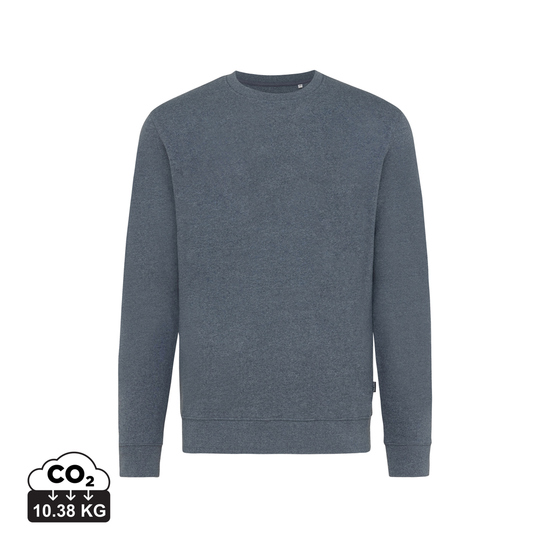 IQONIQ Denali ungefärbt. Rundhals-Sweater aus recycelter BW