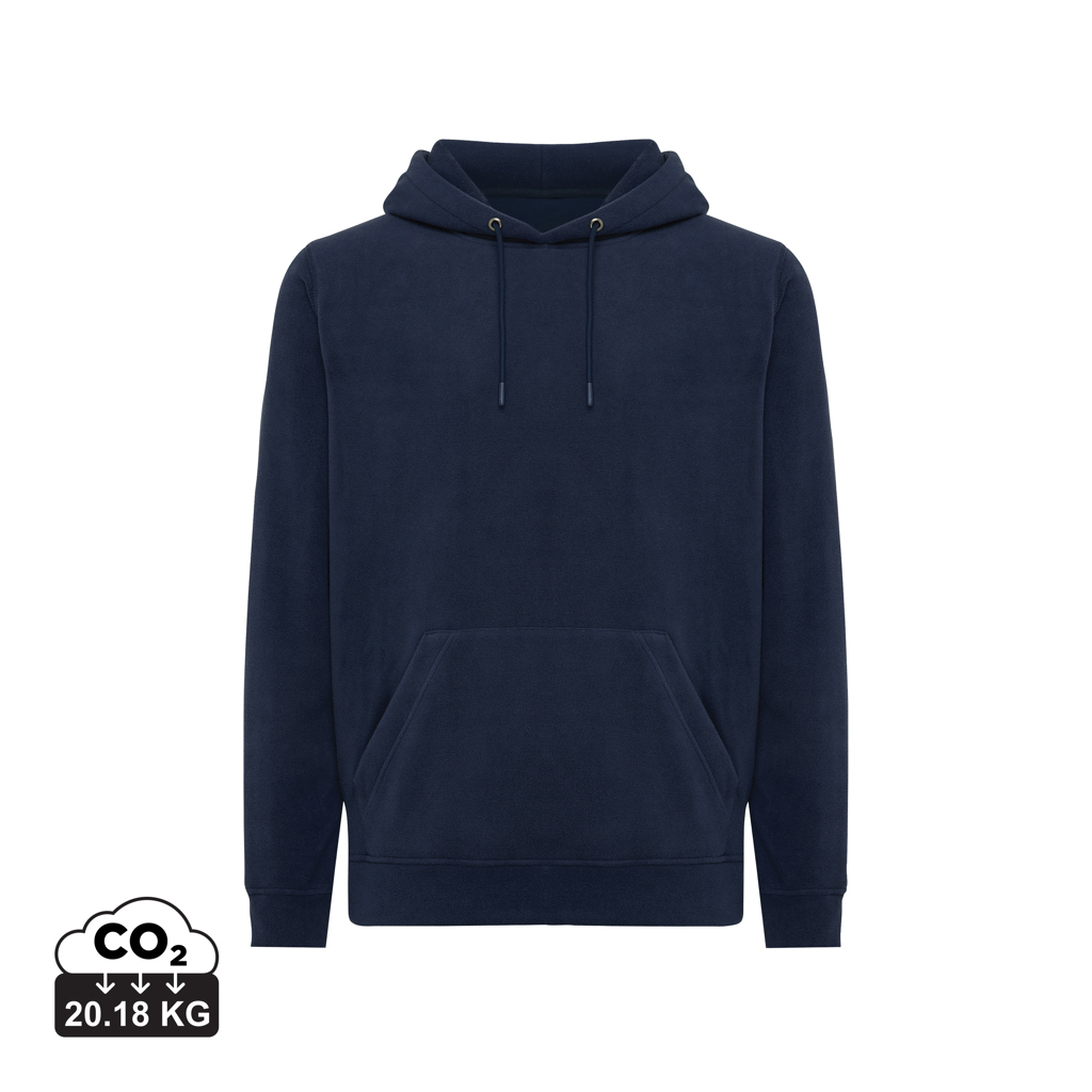 IQONIQ Trivor Mikrofleece-Kapuzen-Pulli aus recyc. Polyester