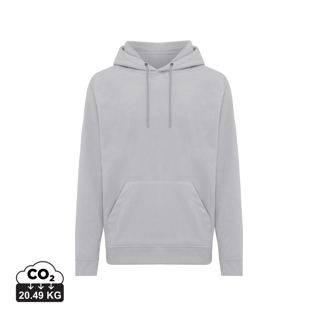 IQONIQ Trivor Mikrofleece-Kapuzen-Pulli aus recyc. Polyester