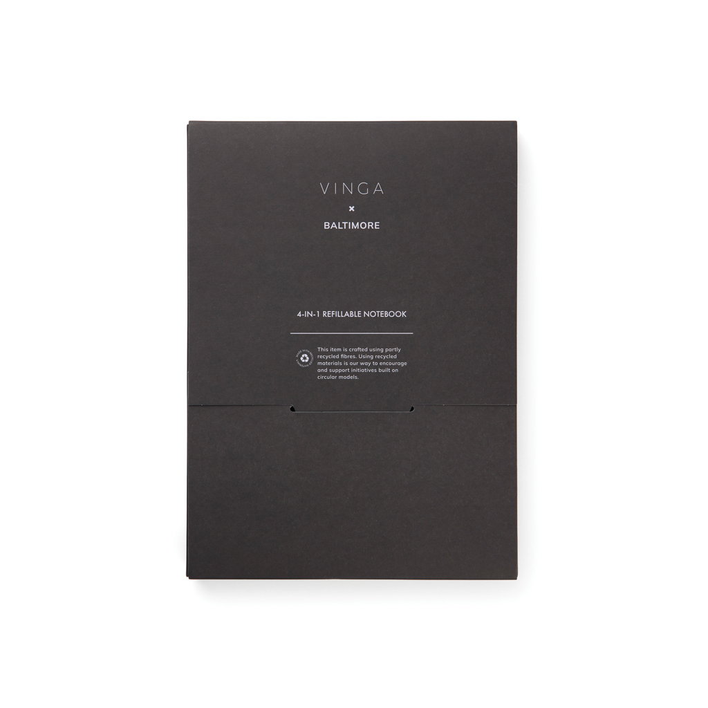 VINGA Baltimore RCS 4-in-1 nachfüllbares Notizbuch