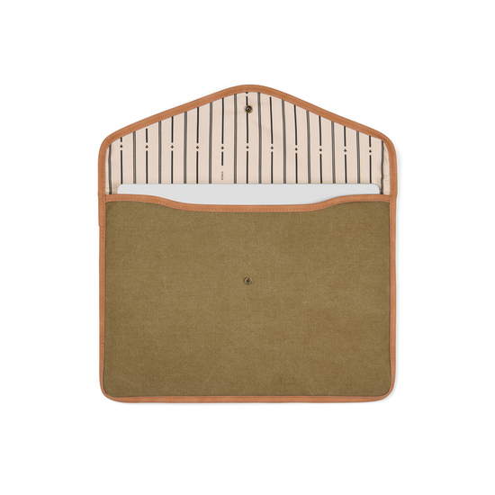 VINGA Bosler 14" Laptop-Tasche aus GRS recyceltem Canvas