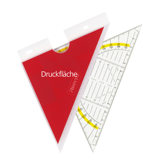 Geosaver® bedruckt inkl. Geodreieck 16 cm unbedruckt