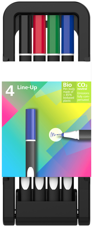 Line-Up, 4er-Stiftebox