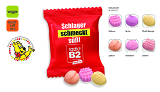HARIBO Fruitmania Joghurt Werbetüte, Inhalt: HARIBO Fruitmania Joghurt