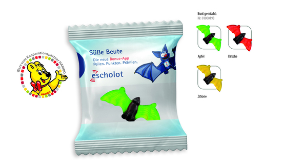 HARIBO Vampire Werbetüte, Inhalt: HARIBO Vampire