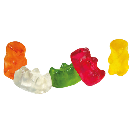 HARIBO Mini Goldbären Werbetüte, Inhalt: HARIBO Mini Goldbären bunt gemischt ca. 10 g
