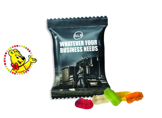 HARIBO Standardformen Werbetüte, Inhalt: HARIBO LKWs ca. 10 g