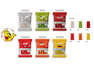 HARIBO Goldbären - Spezial Werbetüte, Inhalt: HARIBO Goldbären - Spezial Apfel ca. 10 g