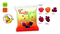 HARIBO Fruitmania Berry Werbetüte, Inhalt: HARIBO Fruitmania Berry ca. 12 g