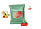 HARIBO Happy Cherry Werbetüte, Inhalt: HARIBO Happy Cherry ca. 8 g