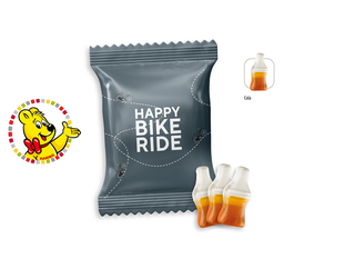HARIBO Happy Cola Werbetüte, Inhalt: HARIBO Happy Cola ca. 12 g