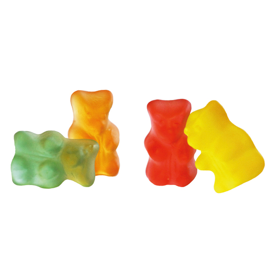 Gummibärchen zuckerfrei Werbetüte, Inhalt: Gummibärchen zuckerfrei ca. 10 g