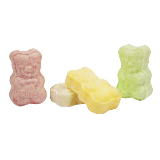 Brause Bärchen Werbetüte, Inhalt: Brause Bärchen ca. 8 g