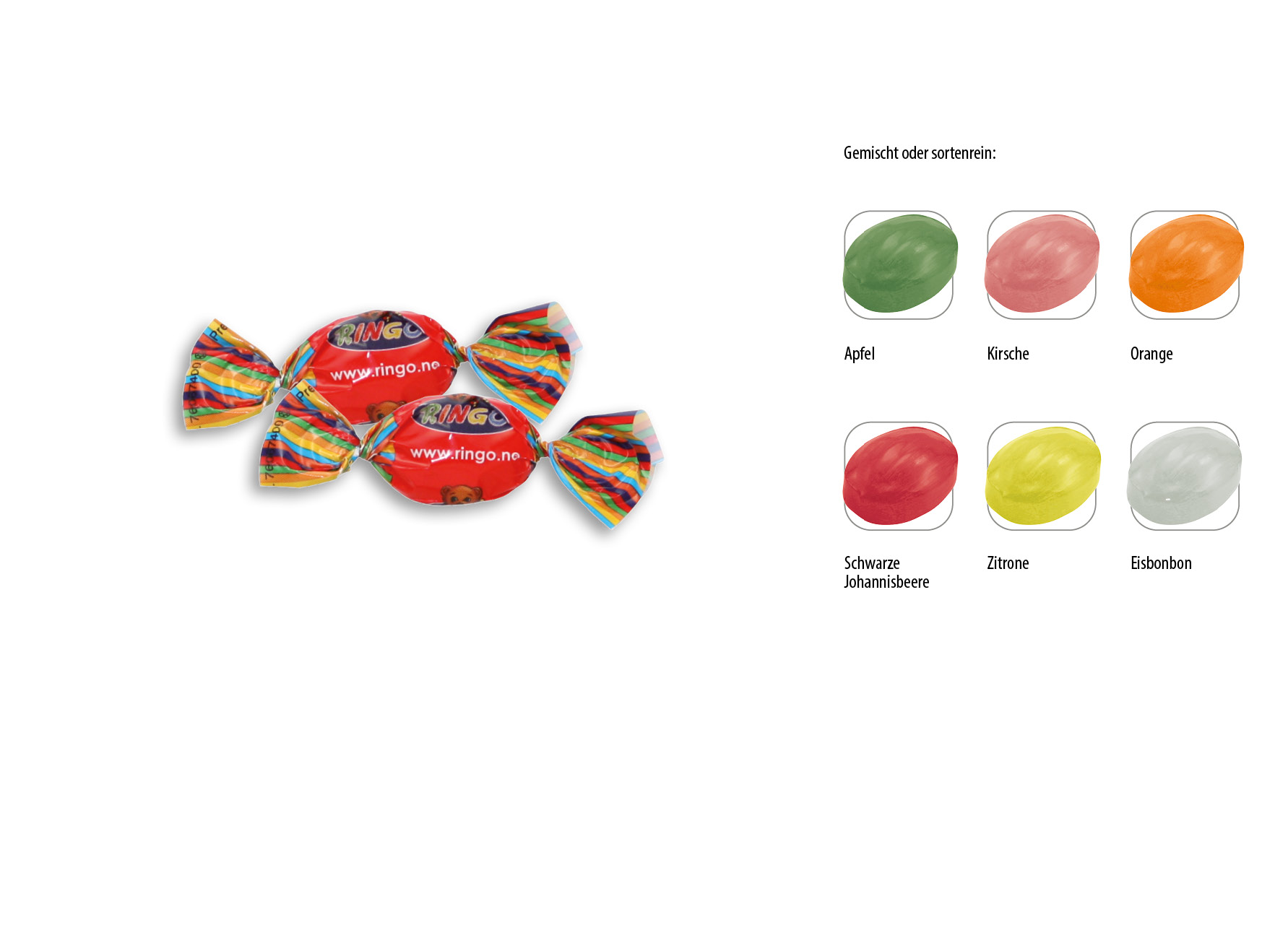 Bonbon Wickler, Inhalt: Bonbon Kirsche