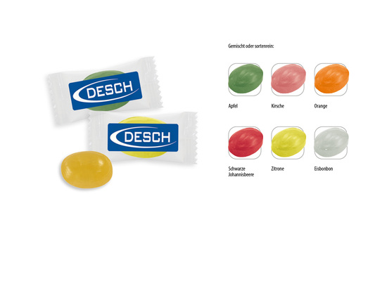 Bonbon Flowpack, Inhalt: Bonbon Kirsche