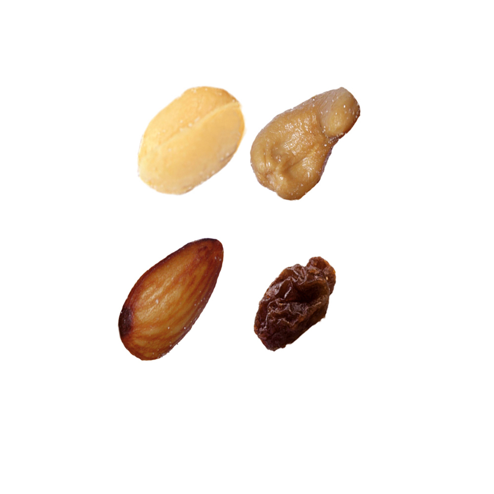 Studentenfutter Werbetüte, Inhalt: Studentenfutter ca. 20 g