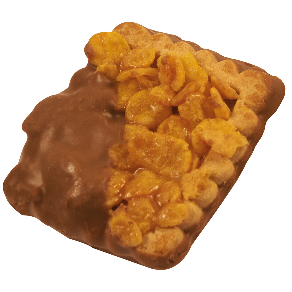 Leibniz Kekse Knusper Snack & Kunterbunt Flowpack, Inhalt: Leibniz Knusper Snack mit karamellisierten Erdnüssen