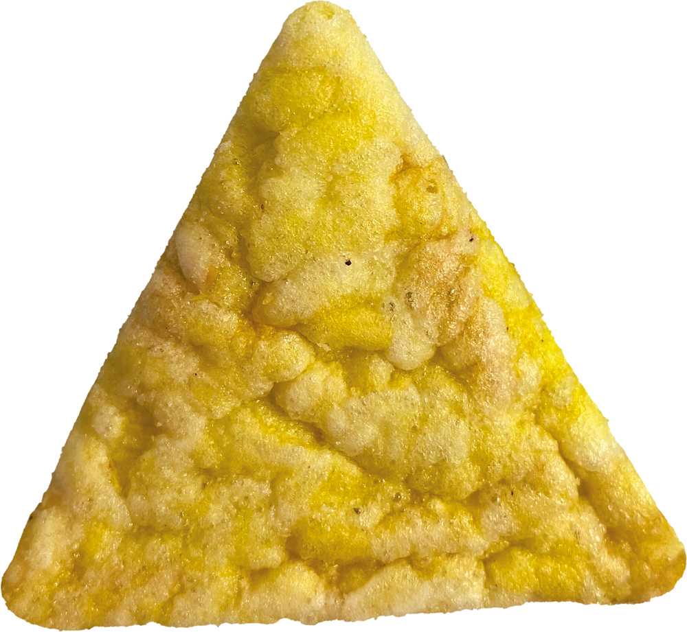 BIO Knusperecken Werbetüte, Inhalt: BIO Knusperecken Mais-schwarzer Reis ca. 12 g