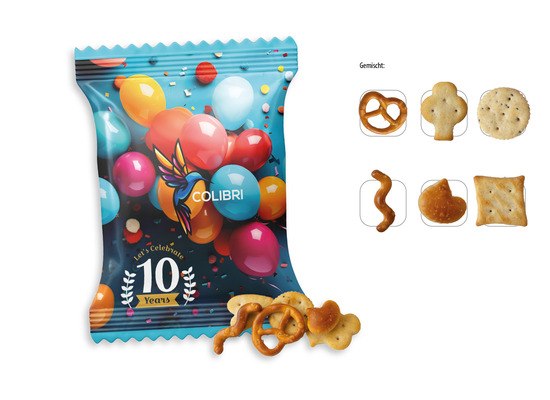 Party Mix Werbetüte, Inhalt: Party Mix ca. 10 g