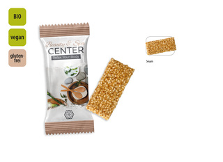BIO Krokant Riegel Sesam, Inhalt: BIO Krokant Riegel Sesam ca. 7 g