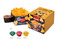 Nacho Box im Schuber, Inhalt: Nachos Paprika-Chili, Cheese Dip ca. 100 g + 90 g (Dip)