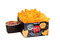 Nacho Box im Schuber, Inhalt: Nachos Paprika-Chili, Cheese Dip ca. 100 g + 90 g (Dip)