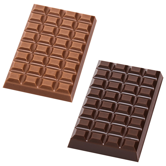 Schokolade 10 g Täfelchen, Inhalt: Callebaut Vollmilch ca. 10 g