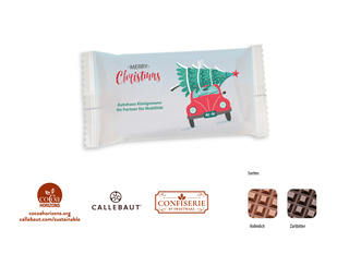 Schokolade 20 g Tafel, Inhalt: Callebaut Vollmilch ca. 20 g