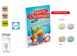 Tisch Adventskalender Eichetti Brause Candy, Inhalt: Brause Candy (Kalender) ca. 75 g