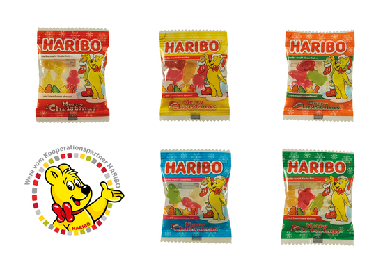 XXL Adventskalender, Inhalt: HARIBO Weihnachtsmix