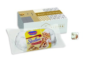 Christstollen Präsentbox, Inhalt: Christstollen ca. 200 g