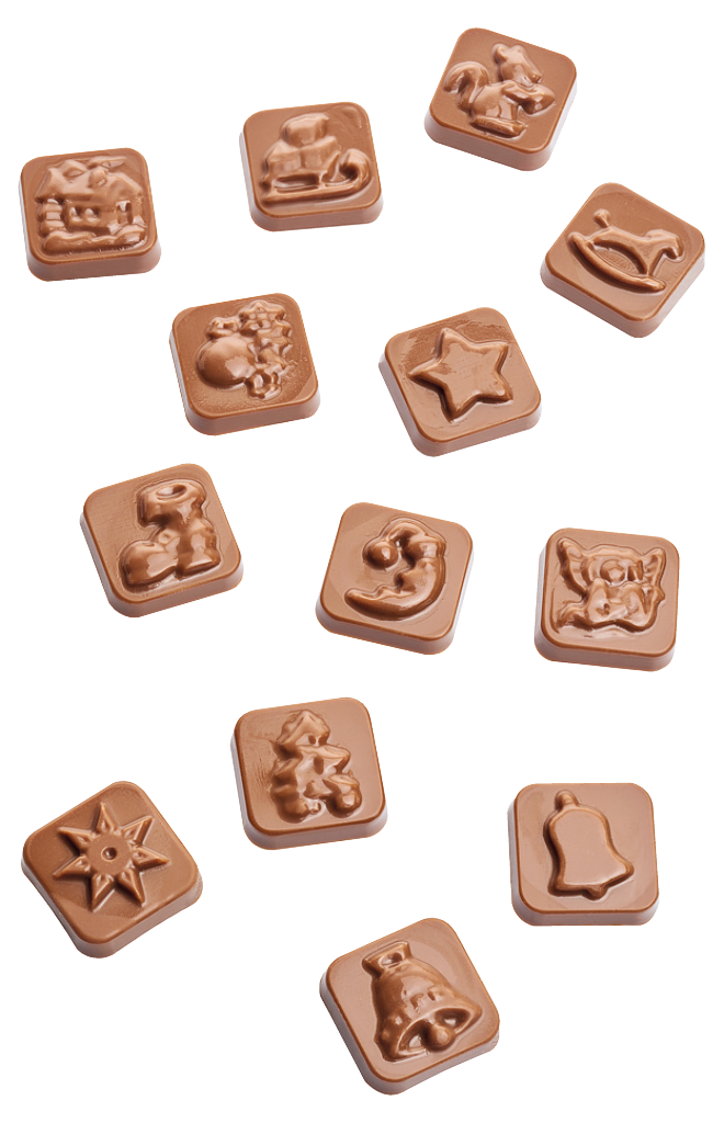 Tisch Adventskalender, individuell bedruckt