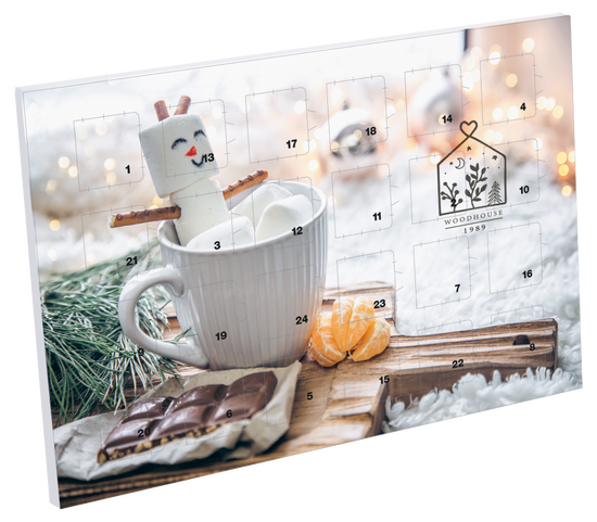 Tisch Adventskalender, individuell bedruckt