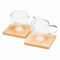 Glastassen-Set BAMBOO DUO