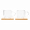 Glastassen-Set BAMBOO DUO